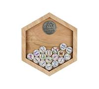 17th Anniversary 17 Reasons I Love You Wooden Wall Frame - Full Colour Love Tokens