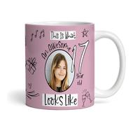 17th Birthday Gift For Girls Circle Photo Tea Coffee Cup Personalised Mug |Personalised Birthday Mug | Photo Mug | Picture Mug | Personalised Mug | 17th Birthday | 17 Years Old | Teenager Gift