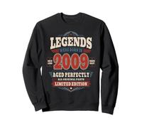 17th Birthday Gift Man Woman Original Vintage 2009 17 years Sweatshirt