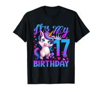 17th birthday unicorn It's my 17th birthday T-Shirt