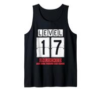17th Wedding Anniversary Unlocked Level 17 Birthday Complete Tank Top