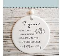 17th Wedding for Her or Him, 17 Years Marriage Gift for Couple, Furniture Anniversary Present for Wife Husband