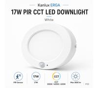 17W PIR Sensor Motion LED Downlight CCT Recessed Ceiling Spot Light