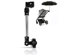 18.1x10.6inch Universal Golf Umbrella Holder for Trolley, Adjustable Retractable Umbrella Clamp Mount for Pushchairs/Bicycle/Wheelchair/Electric Vehicles/Stroller/Chair for Golf Cart