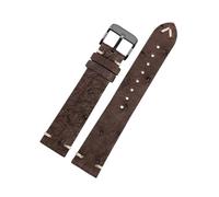 18/20/22mm Mechanical Watches Ostrich Grain Ultra-thin Soft Cowhide Watch Strap with Pin Clasp/Deployment Clasp