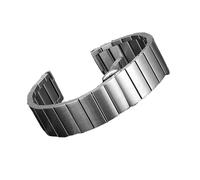 18/20/22mm Metal Stainless Steel Butterfly Clasp Watchband fit for Rolex/Seiko/Huawei(18mm)