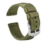18/20/22mm Smooth Woven Nylon Quick Release Watchband fit for Seiko/Casio