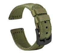 18/20/22mm Smooth Woven Nylon Quick Release Watchband fit for Seiko/Casio