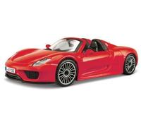 18-21076 RD Bburago 1:24 Scale Porsche 918 Spyder Red Evokes a sense of Speed