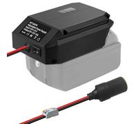 18-21V Step Down Converter, 5V-13V Max Output 10a Cigarette Lighter Connector, DC Voltage Battery Power Adapter, Cigarette Lighter Adapter Perfect for All Car Devices Upgrade Power Tools