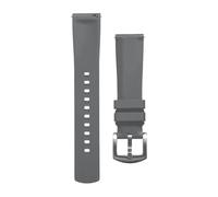 18-22mm FKM Rubber Quick Release WatchBand Fit For Samsung/HUAWEI/Blancpain(Grey,19mm)