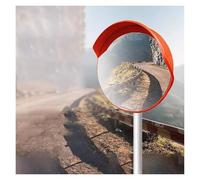 18 24 30 40 in Convex Traffic Mirror for Driveway/Parking Lot/School/Mall, Adjustable Bracket Wide Angle/Panoramic Rear View Mirror, Corner Security Blind Spot Mirror(40in)