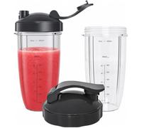 18/24/32OZ Replacement Cups Compatible with Nutribullet 600w/900w Blender