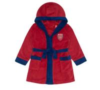 (18-24 Months) Arsenal FC Baby Dressing Gown Toddler Robe Hooded Fleece OFFICIAL Gift