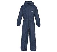(18/24, Navy Blue) Trespass Babies Rainsuit Waterproof Button