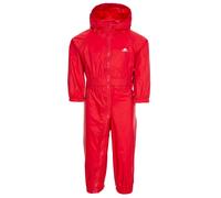 (18/24, Red) Trespass Babies Rainsuit Waterproof Button