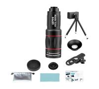 18/28/36/64X Camera Lens for Most Smartphones Video Image with Telescope Phone External Lens Kit
