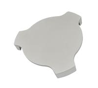 18.3 Inch Pizza Stone & Heat Deflector for Kamado Accessories - Extra Thick Ceramic Conveggtor with 3 Legs, Grill Deflector Stone & Brick for Pizza, Bread & BBQ