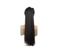 18-32 Inch Ponytail Extension, Versatile Elastic Band Ponytail Extension For Women, Long Straight Synthetic Ponytail Daily Hair Hair Extension for Daily Use(4,32inches)