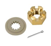 18-3716 Marine Prop Nut Kit for Johnson/Evinrude Motor and OMC (40-140 HP) - Includes Prop Nut, Prop Spacer & Cotter Pin, Replaces GLM 22350, Evinrude/Johnson 175267, Mallory 9-73952, OMC 175267