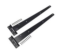 18” (450mm) Heavy Duty T Tee Hinges for Doors + Gates with Fixing Screws 2pc