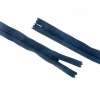 18" 46cm YKK Nylon Closed End Dress Zips Charcoal Grey - per Single Zip