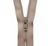 18"/ 46cm YKK Nylon Dress and Skirt Zip: Fawn
