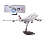 18.5”1:150 Scale Model Airplane Philippine B747 Model Jet Plane Resin with wheels Diecast for Gift Ornament(Upgrade)