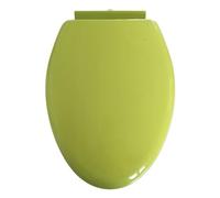 18.5" Elongated Toilet Seat, V Type Colored PP Toilet Lid, Easy to Clean & Install Bathroom Toilet Seats, Quick One-Button Release, Load 180kg