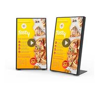 18.5 Inch HD 500 Nits Desktop Digital Signage Retail Store Payment Kiosk Commercial Display Advertising Screen Android with HDMI in,Digital Media Player