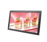 18.5-inch high-definition advertising player, digital photo frame, electronic album, video player, resolution of 1366 * 768, support for playing music/pictures at the same time Decorative Gift