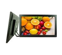 18.5 Inch Photo Frame Full Ips Display Picture/Music/Video Player Calendar Alarm Auto On/Off Timer, Support Usb And Sd Card, Remote Control,Black-18.5inches