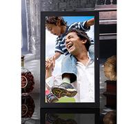 18.5 Inch Smart Digital Picture Frame,Wall-Mounted Electronic Photo Album,1680X945 Resolution,10 M Remotely Remote Control, It Is The Best Gift To Give Your Family (Black)