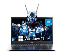 18.5"Laptop Computer with Windows 11 PRO,8000 mAh Battery,Intel N150 Quad-Core Processor UP to 3.6GHZ,16GB DDR4 RAM 512GB SSD,WiFi 5,Full HD IPS Display,2025 Laptops for Work Business Office Student