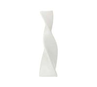 18.5cm/7.3 Inch Tall Ceramic Bud Vase Twisted Style Single Stem Vase Narrow Neck Small Flower Vases Decorative Table Flower Centerpiece for Home Office Living Room