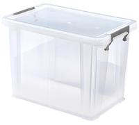 18.5L Clear Allstore Storage Box - 260mm x 290mm x 400mm - WHITEFURZE