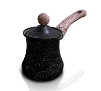 18.6 oz Turkish Ibrik Multi-purpose Arabic Coffee Pot with Lid Heavy-Duty Stainless Steel