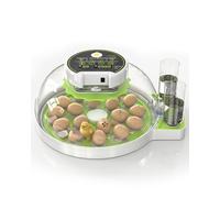 18-60 Egg Incubator for Hatching eggs,Automatic Turning,Digital Temperature Humidity Control for Hatching Chicken Duck Quail Goose Eggs,for Farm Science Home,2 Incubator Trays