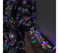 18.7m 750 LED TreeBrights Christmas String Lights on Clear Cable with Timer in Multi-Coloured
