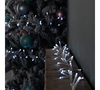 18.7m 750 LED TreeBrights Christmas String Lights with Timer in White on Clear Cable