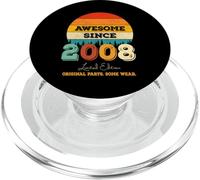 18 & Awesome Since 2008 - Limited Edition 18th Birthday PopSockets PopGrip for MagSafe