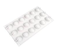 18 Cavity Walnuts Mold Silicone Baking Mold for Cakes Puddings and Chocolates Desserts Making Easy Demolding Design Homemade Desserts