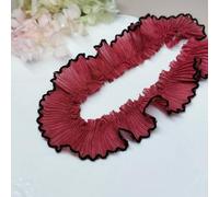 18-Color Chiffon Folds Dog Gold Thread Border Lace DIY Clothes Hat Home Textile Ornaments Multi-Purpose Sewing Accessories-See The Picture_j-1 Yard