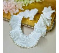 18-Color Chiffon Folds Dog Gold Thread Border Lace DIY Clothes Hat Home Textile Ornaments Multi-Purpose Sewing Accessories-See The Picture_i-1 Yard
