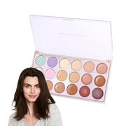 18-Color Full Coverage Concealer Palette, Waterproof Long-Lasting Makeup Kit for Blemishes, Dark Circles & Contouring, Professional Beauty for Daily Use, 1 Piece