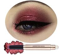 18 Colours Glitter Eyeshadow Stick Highlighter Eyeshadow Stick Waterproof Eyeshadow Makeup with Bright Colours (Rust Brown No. 09)