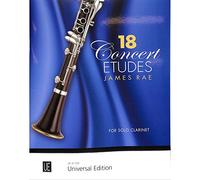 18 Concert Etudes: for clarinet