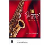 18 Concert Etudes: For Solo Saxophone