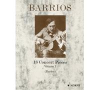 18 Concert Pieces: for Solo Guitar. guitar.