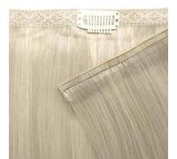 18" Double Hair Set Weft ClipIn Extensions Barley Blonde Blonde
